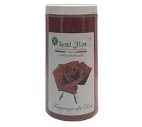 Seat Flor SRL® Sable coloré, Sable parfumé, Sable parfumé pour cendriers et décorations, 6 fragrances (barattolo da 750 GR.) (Rosa)