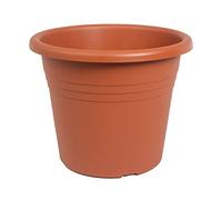Seat Flor Srl® Vase rond boré, pot rond en plastique, pot en plastique (4 couleurs 7 tailles) (Diam. 45 cm, coton,