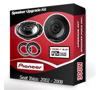 Seat Ibiza Porte Arrière Haut-Parleurs Pioneer Voiture + Adaptateur 300W