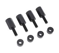 Seat Riser 4Pcs Kits de Montage de Relevage de Siège 2 Pouces Noir Fiable Robuste UTV Seat Riser Seat Lift Mounts Kit de Remplacement pour Maverick X3 Toutes Les Années