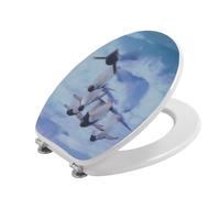SEAT WC EN DECORATION 3D PINGOUIN