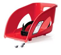 sEAT1 ISEAT1-1788C siège de luge en plastique rouge PROSPERPLAST