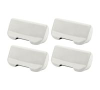 Seatbelt Buckle Protector - Silicone Friction Buffer, 4 Piece Set with Flexible Fit, Soft Protective Rubber, Anti Scratch Shield, Noise Reduction Guard for Sedan Truck RV Daily Commuting