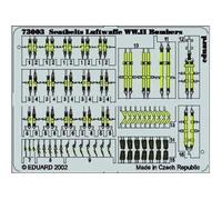 Maquette Eduard Seatbelts Luftwaffe Ww.ii Bombers - 1:72e - Accessories