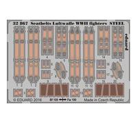 Maquette Eduard Seatbelts Luftwaffe Wwii Fighters Steel - 1:32e - Accessories