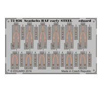 Seatbelts Raf Early Steel - 1:72e - Eduard Accessories G