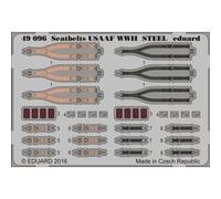 Seatbelts Usaaf Wwii Steel - 1:48e - Eduard Accessories G