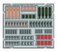 Maquette Eduard Seatbelts Usaf & Usn Wwii Early - 1:32e - Accessories