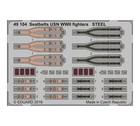 Seatbelts Usn Wwii Fighters Steel - 1:48e - Eduard Accessories G