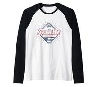 Seattle dans l État de Washington États Unis Souvenir USA Manche Raglan
