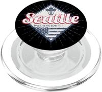 Seattle dans l État de Washington États Unis Souvenir USA PopSockets PopGrip pour MagSafe