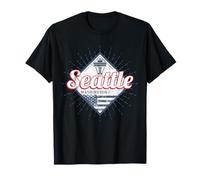 Seattle dans l État de Washington États Unis Souvenir USA T-Shirt