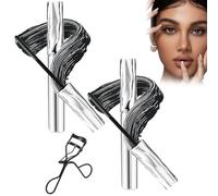 Seattle Get Mascara, thick curling long lasting mascara, Waterproof, Sweat-proof, Lengthening, Non-smudged, Easily create naturally curled and three-dimensional eyelashes (2)