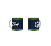 Seattle Seahawks NFL American Football - Tasse à café Kickoff - Design mat pour la saison 2024/2025 - 330 ml - Céramique