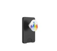 Seattle Skyline Aquarelle Space Needle PopSockets PopWallet pour MagSafe