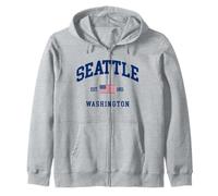 Seattle Washington Gift Chemise Seattle Vacation Sweat à Capuche