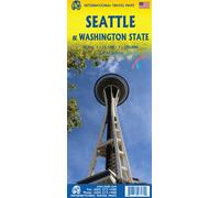 Seattle & washington state waterproof - Scale 1 : 12 500, 1 : 700 000 - Collectif - Itm Publishing - Atlas / carte