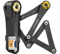 Seatylock FoldyLock Classic Antivol Velo Pliable - Antivol Pliable avec Clés - Cadenas Velo 3 Ans de Tranquillité d'Ésprit - Niveau Sécurité 16/18 - Classé Sold Secure Gold - 100cm
