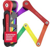 Seatylock FoldyLock Compact Antivol Velo Pliable - Anti Vol Velo Solide Pliable - Antivol Ultra Leger pour Vélo et Trottinette - 3 Ans de Tranquillité d'Esprit - 85 cm