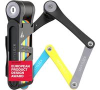 Seatylock FoldyLock Compact Antivol Velo Pliable - Anti Vol Velo Solide Pliable - Antivol Ultra Leger pour Vélo et Trottinette - 3 Ans de Tranquillité d'Esprit - 85 cm