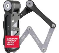 Seatylock FoldyLock Compact Antivol Velo Pliable - Anti Vol Velo Solide Pliable - Antivol Ultra Leger pour Vélo et Trottinette - 3 Ans de Tranquillité d'Esprit - 85 cm