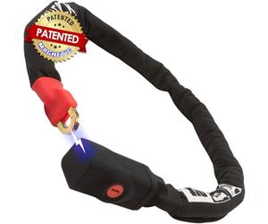 Seatylock Viking Chaîne antivol pour vélo avec clé - Magnétique breveté - Antivol haute sécurité- Antivol intelligen