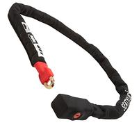 Seatylock Viking Chaîne antivol pour vélo avec clé - Magnétique breveté - Argent - Antivol robuste - Antivol intelligent (140 cm)