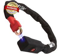 Seatylock Viking Chaîne antivol pour vélo avec clé - Magnétique breveté - Certifié Or - Antivol robuste - Antivol intelligent (110 cm, très résistant - Gold classé)