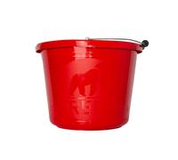 Seau 15L Polyvalent Robuste Stable Pour Mélanger L'Eau Rouge Gorilla - Rouge