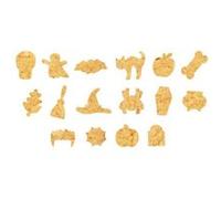 Seau 16 emporte-pièces à pâtisserie - Halloween Multicolore