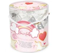 ScrapCooking - Seau de 16 Emporte-Pièces Fairytale - Découpoirs à Biscuits en Métal - Moules Petits Gâteaux - Licorne, Étoile, Sirène - Idée Cadeau Pâtisserie Fille Princesse Anniversaire - 2027
