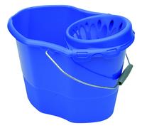 Seau 3 en 1 bac récupérateur d'eau sale et essoreuse 12 litres - NESPOLI - 491060