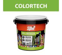 Seau 300 chevilles bi-matière universelle COLORTECH 6x35 & 8x50 sans vis SPIT
