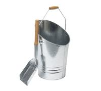 Seau 7 L et pelle à cendres en acier galvanisé WERKA PRO