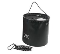 Seau à appâts de 4 L | 1 seau à appâts de pêche à la carpe | 18 x 18 x 22 cm | Seau portable pour ménés, crabes, bar, kayak, bateau ou plage, extérieur, camping, barbecue, léger et durable