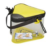 Seau à appâts pour sol de pêche - Conteneur pliable pour appâts vivants avec trou d'aération | Réservoir d'appât vivant aéré | Seau d'appât pliable | Portable et transparent pour les pêcheurs