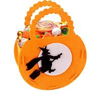 Seau à bonbons à la | Sacs à main réutilisables non tissés avec poignées, sac multifonction pour cadeaux de fête, collations, chocolats, Sac à trois dimensions, Consulte la descripción