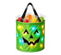 Seau à Bonbons d'halloween LED Articles pour Fête d'halloween Réutilisables