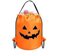 Seau à bonbons d'Halloween Sac porte-souvenirs avec poignée