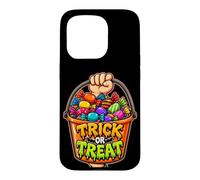 Seau à Bonbons Trick Or Treat Halloween Costume Party Coque pour iPhone 15 Pro