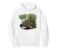 Seau à Boue drôle Crazy Hotrod Rat Rod Race Car Cartoon Sweat à Capuche