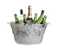 Seau à bouteilles XL Transparent Champagne Cocktails Punch Sangria