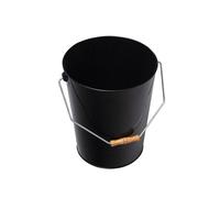 Seau à cendre noir avec poignée WERKA PRO