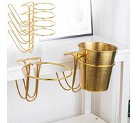 Seau à champagne à suspendre - Support de refroidissement en acier inoxydable pour table, bar et karaoké