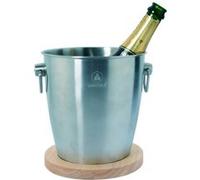 Seau à champagne acier inox satiné G