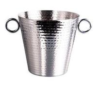 Seau à champagne Martelé - Table Passion - Argent / Métallique - Acier Inoxydable (inox) G