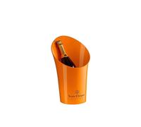 Seau à champagne orange pour Veuve Clicquot 0,75 l - Refroidisseur de bouteille pour champagne et champagne - Accessoire élégant de fête et cadeau