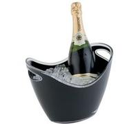 Cuisine art de la table Materiel Ch Pro Seau à vin & champagne en acrylique noir