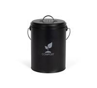 Seau À Compost De Cuisine 6l Noir - MES154N