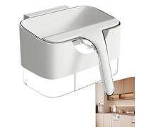 Seau à compost encastrable - Bin de compost de cuisine peu encombrant | Conteneur de compost d'odeur fixé au mur, facile à installer pour une utilisation en intérieur, idéal pour les restes